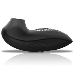 BLACKandSILVER - DRAKE DELUXE SUCKING VIBE WIEDERAUFLADBARES SILIKON SCHWARZ
