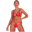 PASSION - ANUVERA BRA THONG SET FIRE BRICK L-XL PASSION - ANUVERA BRA THONG SET FIRE BRICK L-XL