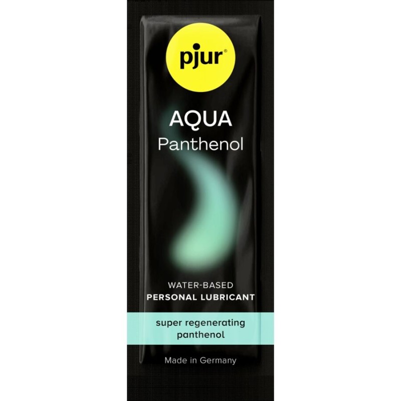PJUR - LUBRIFIANT À BASE DEAU AQUA PANTHENOL 2 ML
