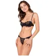 PASSION - TIVOLEA BH STRING SET SCHWARZ L-XL