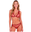 PASSION - BELISSANA BH STRING SET BURGUNDERROT L-XL