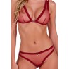PASSION - ENSEMBLE SOUTIEN-GORGE STRING BELISSANA BORDEAUX L-XL