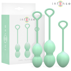 INTENSE - KIT DE BOULES DE KEGEL CHARLI VERT CLAIR