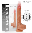 MR INTENSE - BALDWIN REALISTIC MULTIFUNCTIONAL WITH VIBRATION, UP AND DOWN REMOTE CONTROL, 22 CM - OR - 4 CM