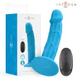 INTENSE - PHOEBE VIBRATEUR RÉALISTE 10 VIBRATIONS TÉLÉCOMMANDE BLEU INTENSE - PHOEBE VIBRATEUR RÉALISTE 10 VIBRATIONS TÉLÉCOMMANDE BLEU