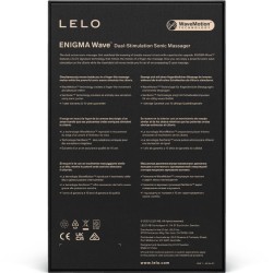 LELO - ENIGMA WAVE MASSAGGIATORE A TRIPLA VIBRAZIONE CYBER PURPLE