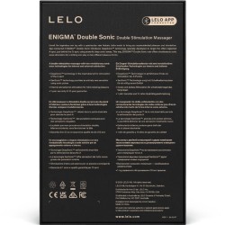 LELO - ENIGMA DOPPEL-SCHALLVIBRATOR POINT G SCHWARZ