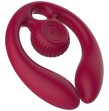 SNAIL VIBE - GIZI DUO COUPLES STIMULATOR REMOTE CONTROL BURGUNDY SNAIL VIBE - GIZI DUO COUPLES STIMULATOR REMOTE CONTROL BURGUNDY