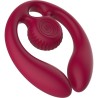 SNAIL VIBE - GIZI DUO STIMULATEUR POUR COUPLES TÉLÉCOMMANDE BOURGOGNE