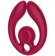 SNAIL VIBE - GIZI DUO COUPLES STIMULATOR REMOTE CONTROL BURGUNDY SNAIL VIBE - GIZI DUO COUPLES STIMULATOR REMOTE CONTROL BURGUNDY