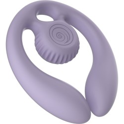 SNAIL VIBE - GIZI DUO STIMULATEUR POUR COUPLES TÉLÉCOMMANDE LILAS