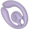 SNAIL VIBE - GIZI DUO STIMULATEUR POUR COUPLES TÉLÉCOMMANDE LILAS