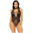 LEG AVENUE - NETZ- UND SPITZEN-SCHLÜSSELLOCH-HALTER-BODYS, EINHEITSGRÖSSE LEG AVENUE - NETZ- UND SPITZEN-SCHLÜSSELLOCH-HALTER-BODYS, EINHEITSGRÖSSE