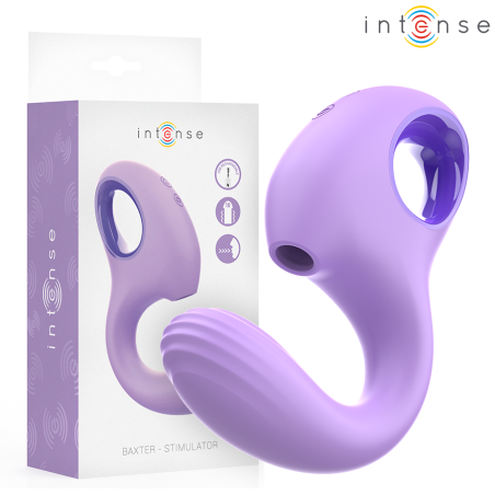 INTENSE - BAXTER VIBRATEUR and STIMULATEUR VIOLET
