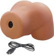CRAZY BULL - ILANA REALISTIC FEMALE BUTT VIBRATOR AND SUCKER WITH SOUND 6.8 KG