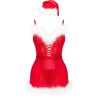 LIVCO CORSETTI FASHION - AGETHE LC 90607 CHEMISE STRING WEIHNACHTSMÜTZE L-XL