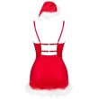 LIVCO CORSETTI FASHION - AGETHE LC 90607 CHEMISE THONG CHRISTMAS HAT L-XL LIVCO CORSETTI FASHION - AGETHE LC 90607 CHEMISE THONG CHRISTMAS HAT L-XL