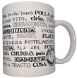 DIABLO PICANTE - WHITE MUG WITH PENIS SYNONYMS 370 ML DIABLO PICANTE - WHITE MUG WITH PENIS SYNONYMS 370 ML