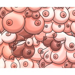 DIABLO PICANTE - COLOR MOUSE PAD WITH BOOBS DESIGN