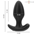 INTENSE - JOEY PLUG ANAL 10 VIBRACIONES NEGRO CONTROL REMOTO INTENSE - JOEY PLUG ANAL 10 VIBRACIONES NEGRO CONTROL REMOTO