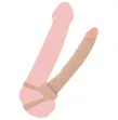 GET REAL - DOUBLE TROUBLE SILIKON-ANALPENETRATOR 16 CM GET REAL - DOUBLE TROUBLE SILIKON-ANALPENETRATOR 16 CM