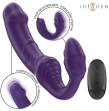 INTENSE - JILL DOUBLE VIBRATOR 20 CM PURPLE REMOTE CONTROL INTENSE - JILL DOUBLE VIBRATOR 20 CM PURPLE REMOTE CONTROL