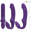 INTENSE - JILL VIBRADOR DOBLE 20 CM VIOLETA CONTROL REMOTO INTENSE - JILL VIBRADOR DOBLE 20 CM VIOLETA CONTROL REMOTO