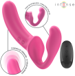 INTENSE - AMY DOUBLE VIBRATOR 20 CM PINK REMOTE CONTROL INTENSE - AMY DOUBLE VIBRATOR 20 CM PINK REMOTE CONTROL