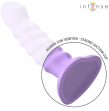 INTENSE - BRENDA VIBRATEUR TAILLE M DESIGN SPIRALE 10 VIBRATIONS VIOLET TÉLÉCOMMANDE INTENSE - BRENDA VIBRATEUR TAILLE M DESIGN SPIRALE 10 VIBRATIONS VIOLET TÉLÉCOMMANDE