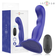 INTENSE - VIBRATORE SHORTY CON VENTOSA TELECOMANDO BLU INTENSE - VIBRATORE SHORTY CON VENTOSA TELECOMANDO BLU