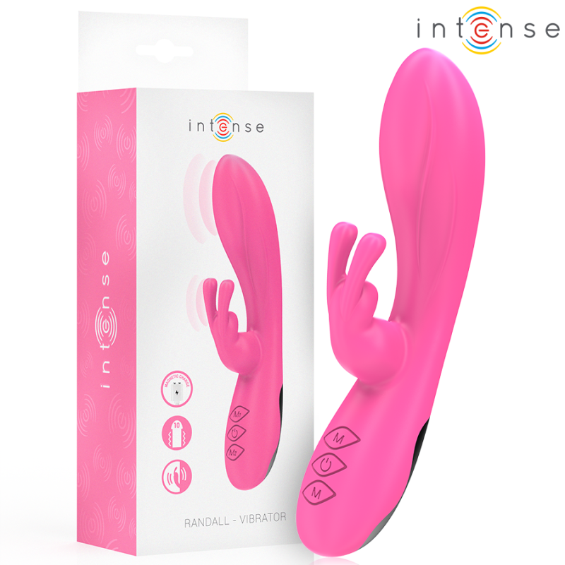 INTENSE - VIBRATORE RANDALL RABBIT 10 VIBRAZIONI ROSA INTENSE - VIBRATORE RANDALL RABBIT 10 VIBRAZIONI ROSA