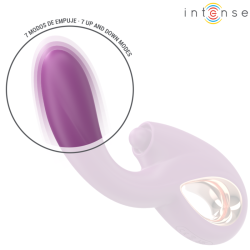 INTENSE - LALI MULTIFUNCTION G-SPOT VIBRATOR TAPPING and THRUST and VIBRATION PURPLE