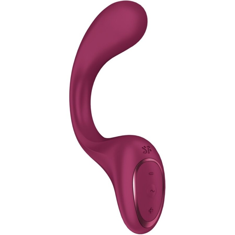 SATISFYER - G PER DEA 2 VIBRATORE CONIGLIO BOTTIGLIA BORDEAUX