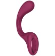 SATISFYER - G FOR GODDESS 2 RABBIT VIBRATOR BOTTLE BORDEAUX