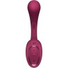 SATISFYER - G FOR GODDESS 2 BOUTEILLE VIBRATEUR LAPIN BORDEAUX