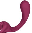 SATISFYER - G FOR GODDESS 2 RABBIT VIBRATOR BOTTLE BORDEAUX