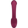 SATISFYER - G FOR GODDESS 2 RABBIT VIBRATOR FLASCHE BORDEAUX