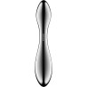 SATISFYER - PURE GRAVITY 3 STAINLESS STEEL DOUBLE-ENDED DILDO