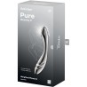 SATISFYER - PURE GRAVITY 3 EDELSTAHL DOPPELENDELLER DILDO
