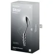 SATISFYER - STAR FORCE 1 DOPPELDILDO AUS EDELSTAHL SATISFYER - STAR FORCE 1 DOPPELDILDO AUS EDELSTAHL