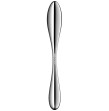 SATISFYER - STAR FORCE 3 STAINLESS STEEL DOUBLE-ENDED DILDO