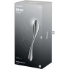SATISFYER - DILDO A DOPPIA ESTREMITÀ IN ACCIAIO INOX STAR FORCE 3