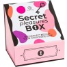 SECRET PLAY - PLEASURES BOX FOR COUPLES: DICE VIBRATING BULLET FEATHER PEN