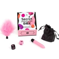 SECRET PLAY - COFFRET DE PLAISIRS POUR COUPLES: DÉS BALLE VIBRANTE STYLO À PLUME