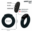ADDICTED TOYS - HEATING EFFECT VIBRATING COCK RING REMOTE CONTROL ADDICTED TOYS - HEATING EFFECT VIBRATING COCK RING REMOTE CONTROL
