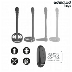 ADDICTED TOYS - ANELLO VIBRANTE PER IL PENE CON TELECOMANDO P-SPOT