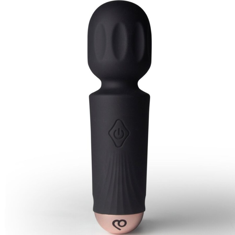 ROCKS-OFF - MINI WAND RECARGABLE 16 FUNCIONES NEGRO