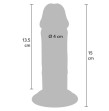 GET REAL - DELUXE THICK DOUBLE-DENSITY TPE DONG 15 CM GET REAL - DELUXE THICK DOUBLE-DENSITY TPE DONG 15 CM
