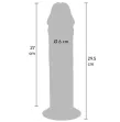 GET REAL - DELUXE THICK DOUBLE-DENSITY TPE DONG 29.5 CM GET REAL - DELUXE THICK DOUBLE-DENSITY TPE DONG 29.5 CM