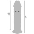 GET REAL - DILDO DELUXE DONG GRUESO DE DOBLE DENSIDAD TPE 32 CM GET REAL - DILDO DELUXE DONG GRUESO DE DOBLE DENSIDAD TPE 32 CM
